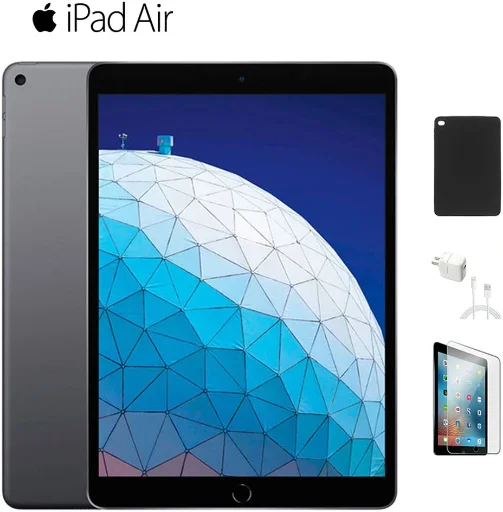 Apple iPad Air 3rd Gen 10.5" with Case, Charger & Screen Protector Deal