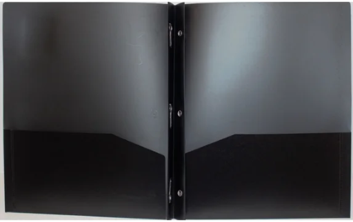 3-Prong Poly Folder
