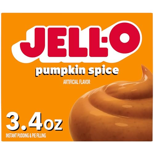 Jell-O Pumpkin Spice Instant Pudding & Pie Filling Mix 3.4-Oz