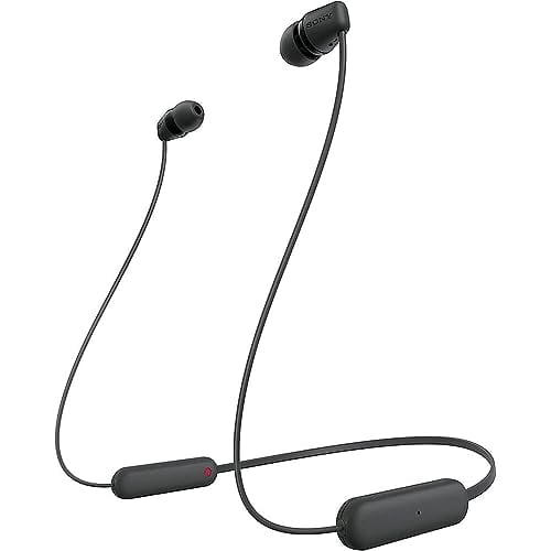 Sony WI-C100 Wireless In-Ear Bluetooth Neckband Headphones w/ Mic (Black) Deal