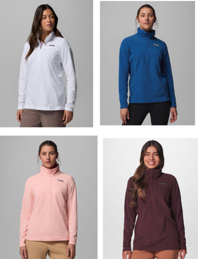 Columbia Women’s Lake Aloha Half Zip Fleece Pullover