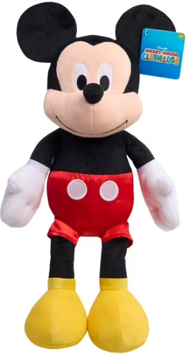 Mickey or Minnie Mouse 17" Large Plush