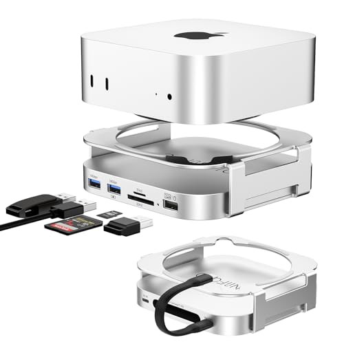 Mac Mini M4 Dock with Samsung T7 Portable SSD Enclosure