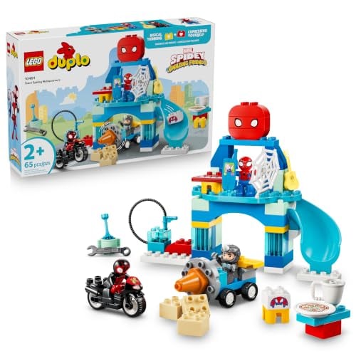 LEGO Duplo Spidey and His Amazing Friends Team Spidey Webquarters 65-Piece Set (10464)