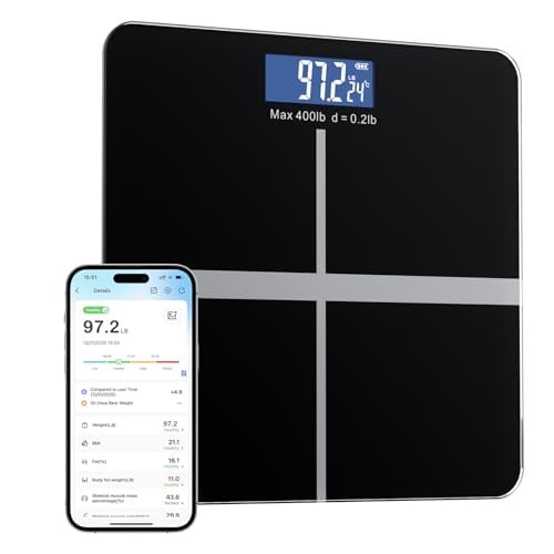 Smart Body Weight Scale with Smartphone App 400 lbs Deal