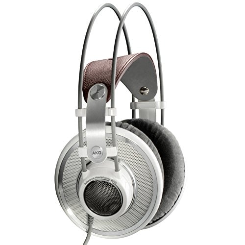 AKG K701 Open-Back Over-Ear Wired Headphones (White)