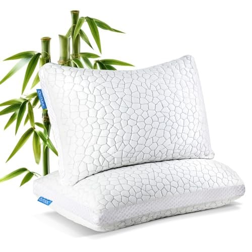 Shredded Memory Foam Pillows - 2 Pack