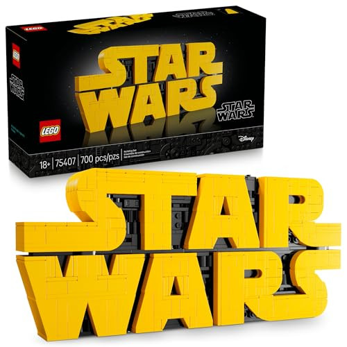 700-Piece LEGO Star Wars Brick-Built Star Wars Logo Kit