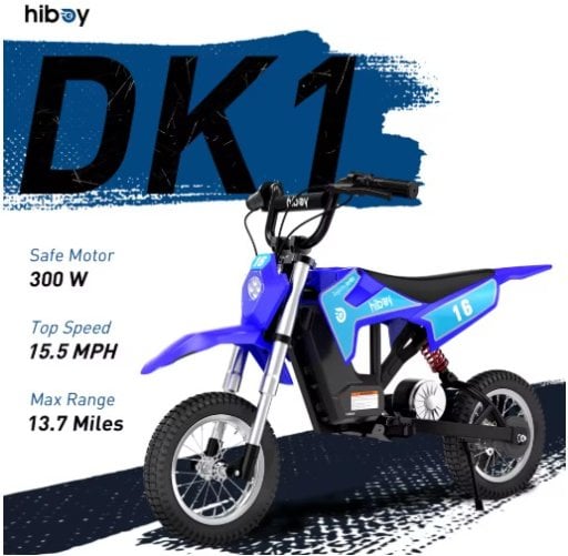 Hiboy DK1 36V Electric Dirt Bike for Kids