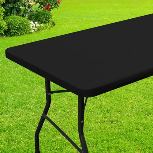Smiry Waterproof Elastic Fitted Tablecloths - Many Options 
