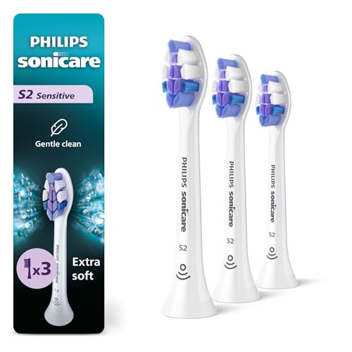 Philips Sonicare S2 Toothbrush Heads 3-Pack (White)