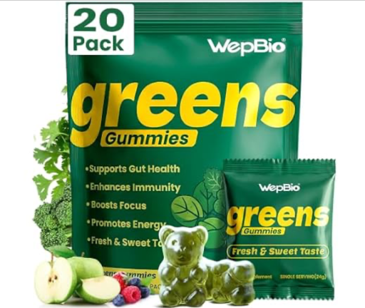 WepBio Greens Daily Gummies 160 Count Deal