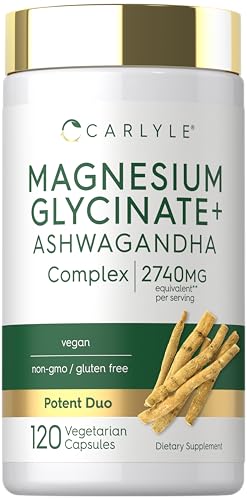 Magnesium Glycinate with Ashwagandha - Capsules Deal