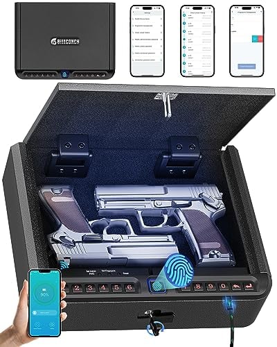 Smart Biometric Safe 4 Ways Quick Access