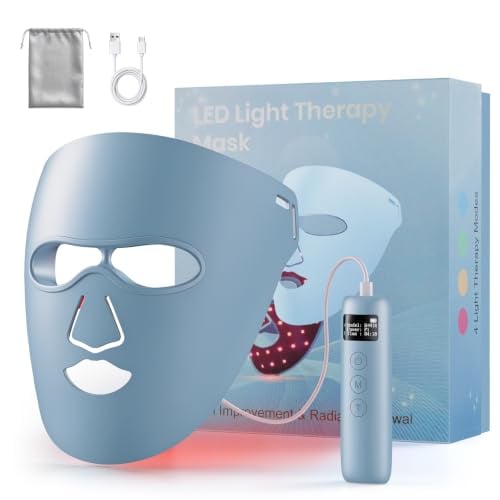 Red Light Therapy Mask for Face, Full 3D Coverage