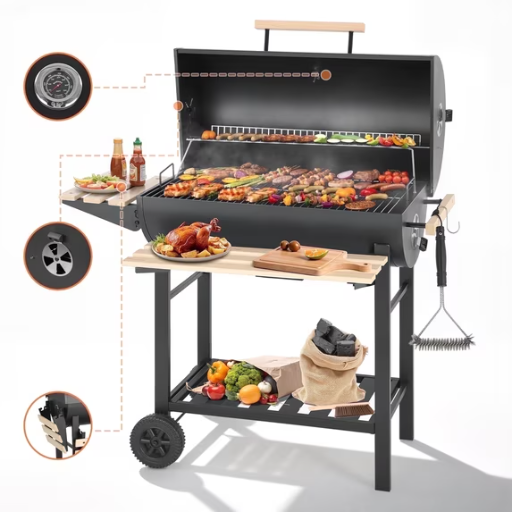 Segmart 30-Inch Barrel Charcoal Grill Deal