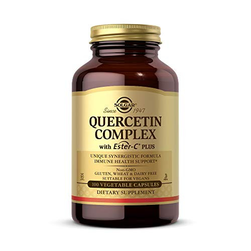 Solgar Quercetin Complex with EsterC Plus Vegetable Capsules 100-Count