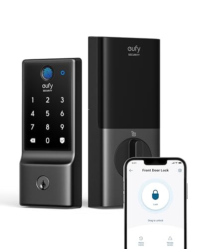 Eufy Security Smart Lock Touch & Wi-Fi Fingerprint Deadbolt