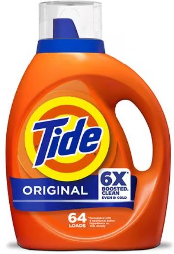 Walgreens Tide Liquid Detergent Original, 80.0 fl oz Deal