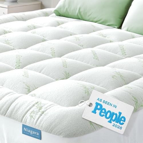 Viscose Bamboo Queen Mattress Topper