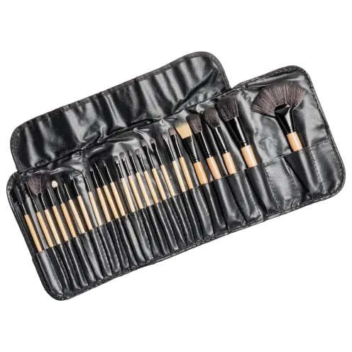 Makeup Brush Studio 24-Piece Set with Travel Case