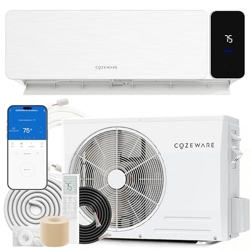 Cozeware 18000 BTU 20 SEER2 Mini Split Air Conditioner Heat Pump Deal