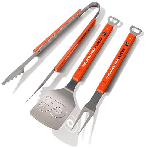 YouTheFan NHL 3PC Spirit Series BBQ Grill Set