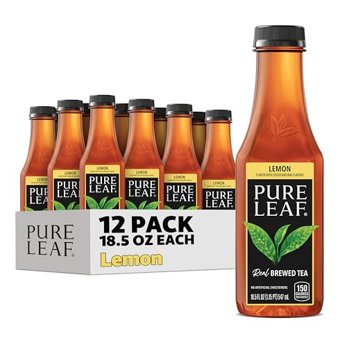 Pure Leaf Iced Tea Sweetened Lemon 18.5 Fl Oz Bottles 12-Pack