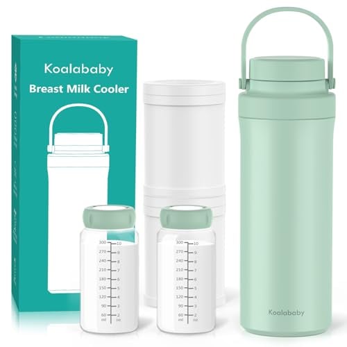 Koalababy 22oz Portable Breast Milk Cooler with 2 Baby Bottles Deal