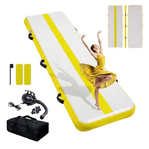 Tuxedo Sailor Inflatable Gymnastics Mat 10ft x 3.3ft x 4inch