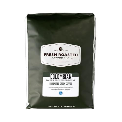 5lbs Fresh Roasted Water Processed Decaf Colombian Coffee
