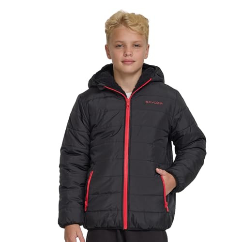 Spyder Reversible Boys Puffer Jacket 14-16