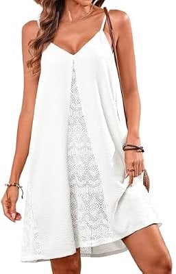 Bathing Suit Cover Up Dress (Various Colors)