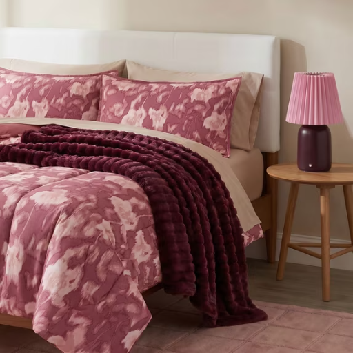 Mainstays 3-Piece Full/Queen Comforter Set