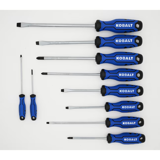 Kobalt 10-Piece 6" Magnetic Screwdriver Set