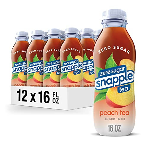 12-Pack 16-Oz Snapple Zero Sugar Peach Tea