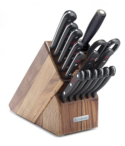 16-Piece Wüsthof Gourmet Knife Block Set Deal
