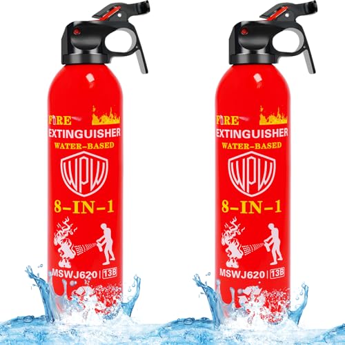 WPW 21-Oz 8-in-1 Water-Based Fire Extinguishers