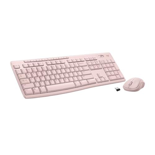 Logitech MK270 Wireless Keyboard & Mouse Combo (Rose) Deal