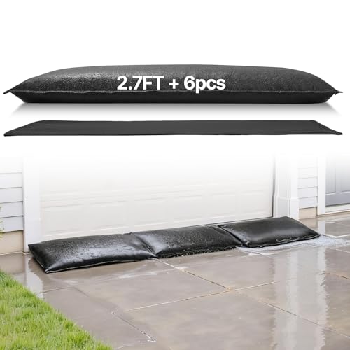 Vevor 2.7 x 1.4 ft Water-Activated Flood Bags 6-Pack Deal