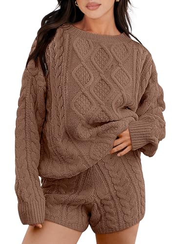 Anrabess 2 Piece Sweater Short Set Deal