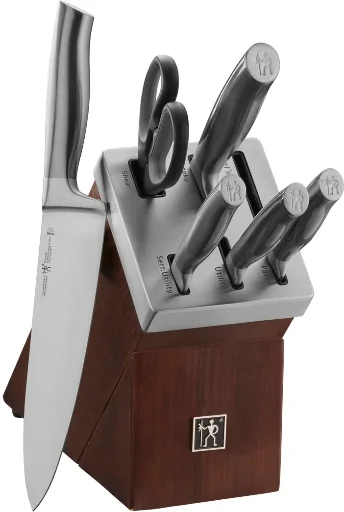 Henckels 7-Pc Graphite Knife Block Set w/ Shears Deal