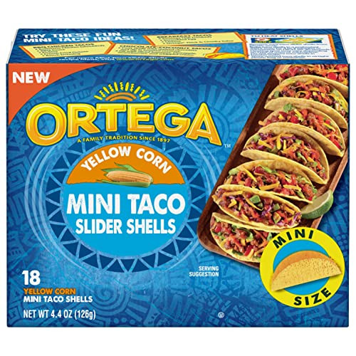 Ortega Mini Taco Slider Shells 18-Count