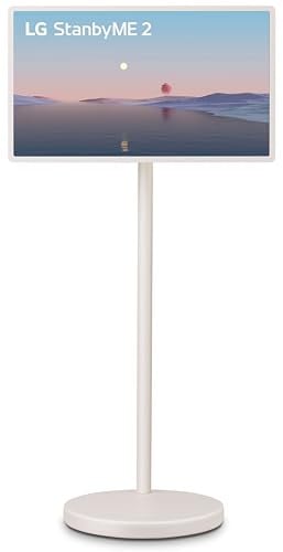 LG StanbyME 2 27-Inch Portable Smart Touch Screen with Folio Cover