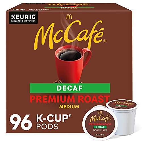 McCafe Premium Roast Decaf Coffee K-Cup Pods 4-Pack 24-Count Deal