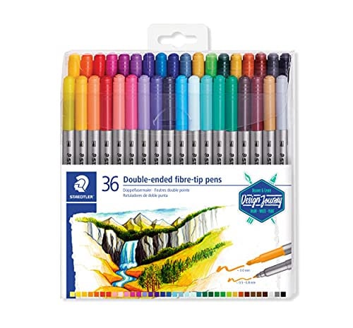 Staedtler Double Ended Markers 36-Pack
