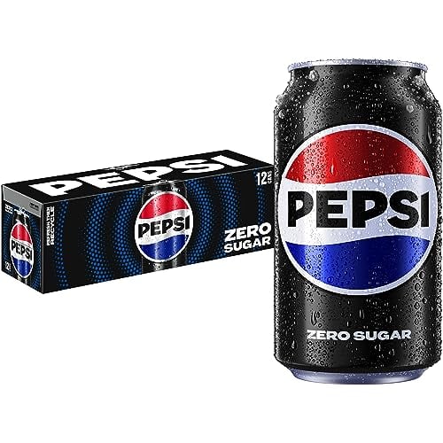 Pepsi Zero Sugar 12oz 12-Pack Cans