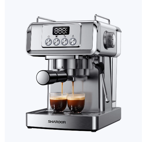 Shardor 20-Bar Espresso Machine with Milk Frother