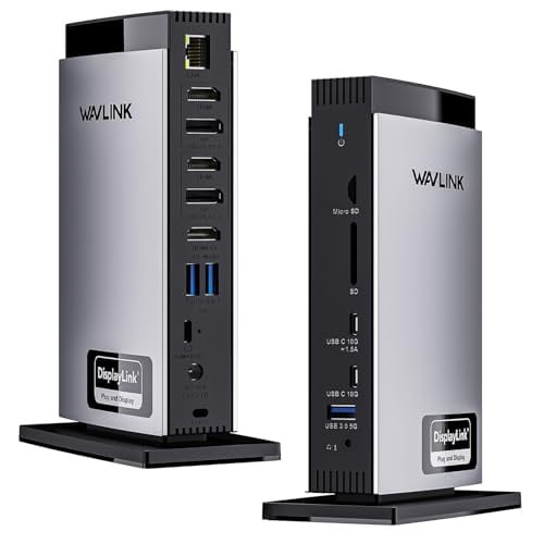 WAVLINK Docking Station Triple 4K@60Hz for MacBook M1/M2/M3/M4/Windows Deal