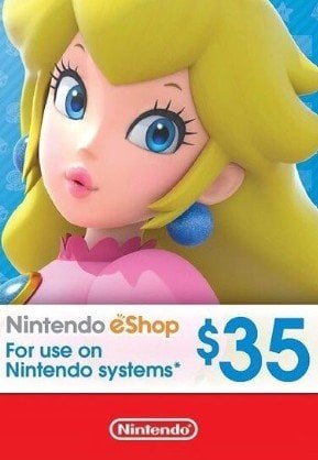 Nintendo eShop Gift Card $35 (Digital Code) Deal
